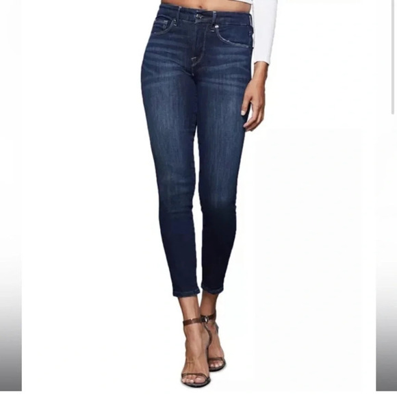 Good American Denim - Good American Good Legs Skinny Cropped Jeans in Blue260